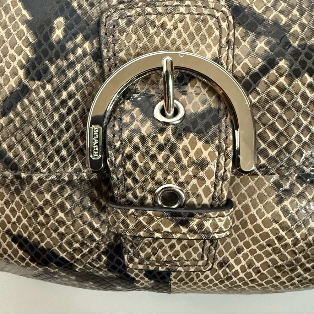 Coach Soho Mini Exotic Python Snakeskin Crossbody - image 6
